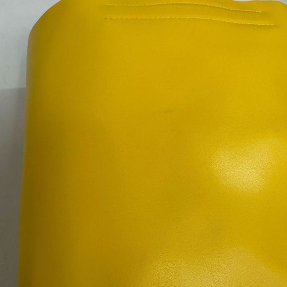 Furla Divide It Yellow Leather Mini Tote in Limoncello - Picture 12 of 13